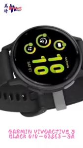 🔥NEW ARRIVAL🔥GARMIN VIVOACTIVE 5 BLACK 010-02862-5A Smartwatch