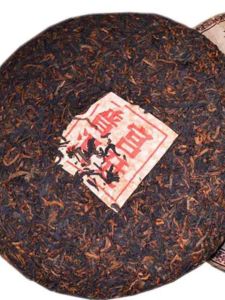 2009 Palace Puer Tea Cooked Tea Ancient Tree Golden Bud Menghai Yunnan Chi Tse Beeng Cha 357G Cooked Tea Cake