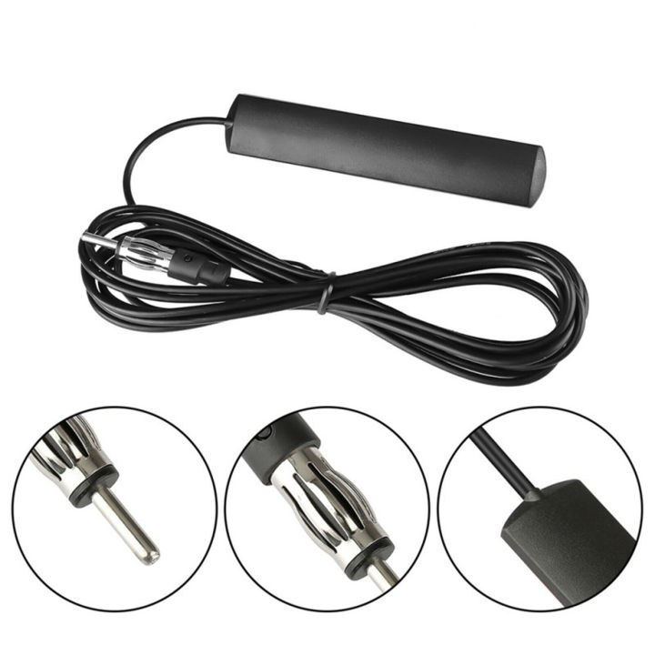 5/3M Car Antenna AM FM Radio Antenna Signal Amp Amplifier Booster DAB ...