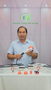 Máy massage cầm tay mini 5 đầu Welbutech Squirrel V5552 Hàn Quốc - Dễ sử dụng Bảo hành 1 năm