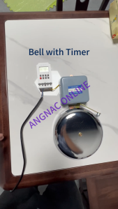8 Inch Electric Bell Series Bell with Programmable Timer Bell with Remote Control - For Philippine Market