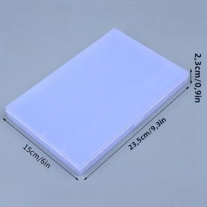 1 Cái Đa Khe Cắm Bút Nhựa Cứng Hộp Đựng Bút Chì Đồ Dùng Học Tập Văn Phòng Phẩm Màn Hình Hiển Thị Tổ Chức Viết Hộp Đựng