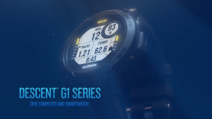 Garmin Descent G1 Solar Smart Watch Dive Computer Divecom Multi Sports Watch Seanergy Scuba