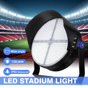 Hunta High Light Efficiency Round Stadium Light 600W/1200W High Power LED Outdoor Waterproof Stadium Light High Brightness Anti-glare Stadium Lighting