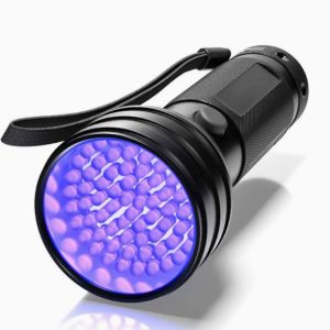 Hateli nước tiểu thú cưng vết bẩn Detector bóng đèn LED UV đèn Pin đèn pin tia cực tím với chức năng thu phóng mini Ánh Sáng Đen UV