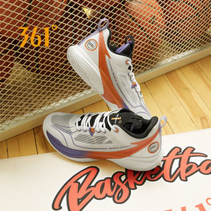 361 Degrees One Motion Men Cushioning Rebound Actual Combat Basketball Shoes Sneaker
