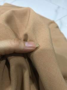 Vải cotton Lụa Hàn Quốc màu da co giãn nhẹ không nhăn (khổ 1m5)may đầm váy vest đồ công sở cho nữ