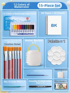 deli | Non-Toxic Washable Childrens Art Set