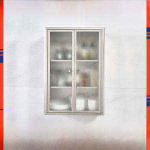 304 Stainless Steel For Home Cupboard Kitchen Wall Cupboard Wall Cabinet Bathroom Storage Wall-Mounted Bathroom Side Cabinet