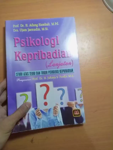Psikologi Kepribadian Lanjutan ~ Pustaka Setia