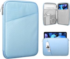 TiMOVO 9-11 Inch Tablet Sleeve Case for iPad 10.2 2021-2019 iPad 10th Generation 2022 iPad Air 5/4 10.9 iPad Pro 11 2022-2018 Galaxy Tab S9/S8/A8/A7 2023 Travel Tablet Sleeve Bag Protective Case with Pocket