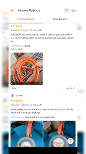 LPG GAS HOSE 1M 2M 3M 4M 5 Meter High Pressure Hose PVC Gas Hose