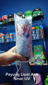 My Style TM 1525A Gold UV Umbrella Size 19\\\" 5 fold for Girls - Payung Lipat Manual Anti Sinar UV