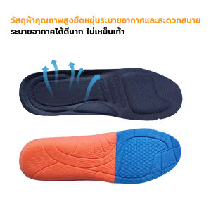 Chang แผ่นรองเท้าเพื่อสุขภาพ แผ่นเสริมรองเท้าดูดซับแรงกระแทก ระบายอากาศได้ดี insoles