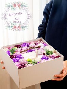 LANGMANXISHI | Creative Romantic Gift Simulation Soap Flower Bouquet for Loved Ones