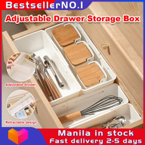 Bestseller Retractable Drawer Organizer Kitchen Utensil Storage Box Adjustable Clothing Storage Cabinet Kitchen Sorting Storage Boxs