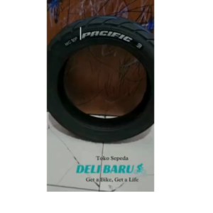 Pacific Ban luar 14 x 2.50 tubeless sepeda listrik tanpa ban dalam tube less