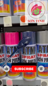 Sơn xịt xe máy ATM nhiều màu lựa chọn chống gỉ bền màu mau khô dùng cho kim loại gỗ