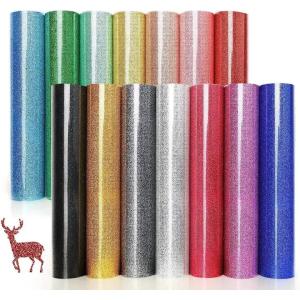 Gold Glitter Heat Transfer Vinyl