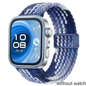 Magnetic Nylon Strap for Huawei Watch Fit 4/3 Braided Breathable Sport Bracelet for Huawei Watch Fit 4 Pro Watchband Accessories