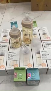 Bình Sữa Moyuum Trơn Hàn Quốc Chính Hãng Nhựa PPSU Cao Cấp 170ml/270ml