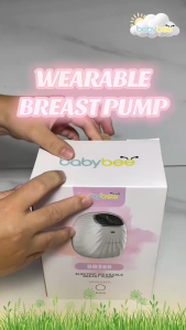 Babybee Rechargeable Wearable Breastpump Electric Handsfree Breast Pump Silicone