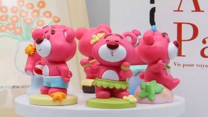 Mô Hình 6 Nhân Vật Gấu Dâu Bánh Kẹo Lotso Đáng Yêu Cute Cao 8cm Thích Hợp Decor Trang Trí Phòng Ngủ Quà Tặng Sinh Nhật