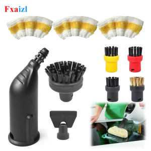 Steam Cleaner Accessories For Karcher SC1 SC2 SC3 SC4 SC5 SC7 CTK10 CTK20 Steam Cleaner Round Brushes Mop Cloth Cover Rags Part