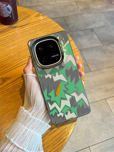 Cool Explosion Geometry Lightning Hard Soft Phone Case for VIVOiQOO15/13 Neo10/9sPro+ Z10 Z9TURBO+ Protective Cover Stylish Creative Personalized