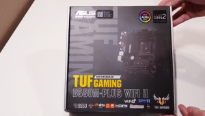 Funhouse | ASUS TUF GAMING B550M-PLUS WIFI II AMD AM4 Socket HDMI M.2 PCle 4.0 DDR4 Micro-ATX Motherboard