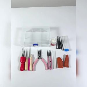 1set Doll Hair Reroot Needle Kit Repaint Baby Head Reborn Rooting Tools Wig Making Supplies Accessories Set