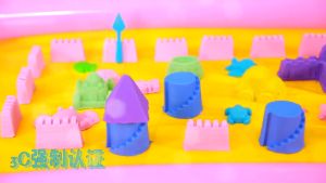 Kinetic Motion Sand Playset with Molds Inflatable with 39 Model Safe Non-toxic and Odorless for Kids 2-39