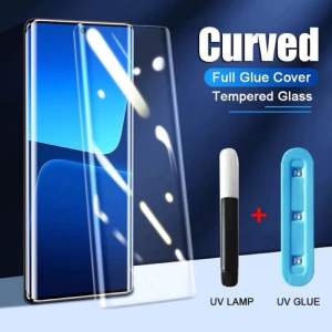 Tempered Glass UV ESD Curved Infinix Note 40 Pro Note 40 Pro plus Note 40s Note 50s 5G Hot 50 Pro Plus Antigores Kaca Melengkung Full Bening Clear Glass Full Layar