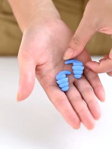 Earplug 3 layer deep sleep earplug silikon nano ear plug peredam suara penutup kuping untuk tidur