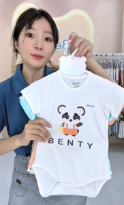 Bộ body chip BENTY BT016 chất vải cao cấp an toàn da cho bé sơ sinh đến 18 tháng