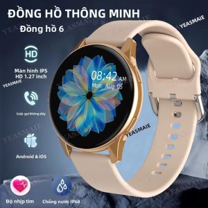 Đồng Hồ Thông Minh Nữ 2025 Mới Hỗ Trợ Gọi Bluetooth Thể Thao Chống Nước Theo Dõi Nhịp Tim Giấc Ngủ Tương Thích Với Hệ Điều Hành Android Wear Dành Cho Nữ