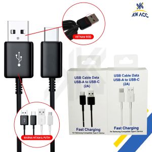 [KN ACC] KABEL DATA CHARGER FAST CHARGING TYPE TIPE C 2A  FOR SAMSUNG S8 S9 S10 PLUS C9 A5 A7 2017 NOTE 8 9