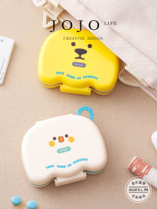 Hộp Đựng Thuốc Nhỏ Gọn Hoạt Hình JOJOS L. PD. Hộp Đựng Thuốc Du Lịch Di Động Hộp Đựng Thuốc Tách Biệt Mini Hộp Đựng Thuốc