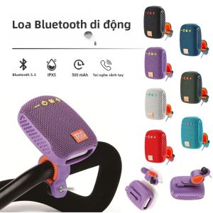 Loa Bluetooth Không Dây Di Động TG392 Chống Nước Sạc Lại Được Có Tay Cầm Hộp Âm Thanh Dành Cho Xe Đạp Ngoài Trời Thiết Bị Âm Thanh Sử Dụng Nguồn USB