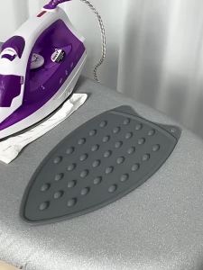Silicone Iron Rest Pads Mat Hot Heat Resistant Hot Protective Pad Non-slip for Ironing Board Curling Insulation Cover Flat Board