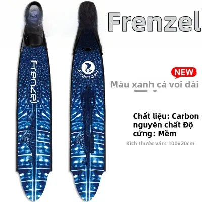 FRENZEL | Vây Lặn Tự Do Sợi Carbon và Sợi Thủy Tinh