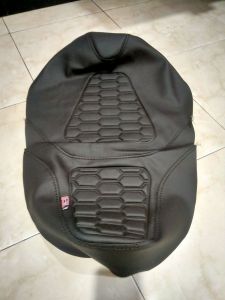 kulit jok custom tawon universal bebek & matic full hitam