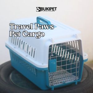 Pet cargo kandang kucing anjing kelinci hamster besar - BUKIPET TRAVEL PAWS PET CARGO