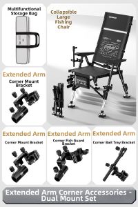 BENNUO | Foldable Multi-functional All-terrain Fishing Chair