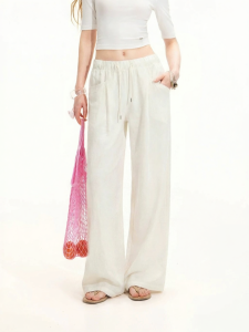 Unifree | Drapery Loose Wide Leg Casual Trousers