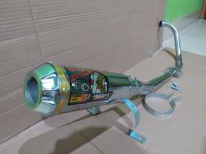 Knalpot Racing Kawahara Supra Karisma Blade Revo Kirana Astrea Jupiter Vega Force Axelo Smash Shogun Kaze C70