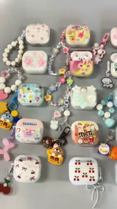 airpods 1 airpods 2 เคสซิลิโคนการ์ตูน เคสหูฟัง 3D 1/2  เคส Airpods 3 / Gen3 พร้อมส่งจากไทย สำหรับ inpods12 airpods1 airpods2 i9s i11 i12