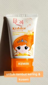 BQ4 Kiddie Hairvita ORANGE: Pelicin & Vitamin Rambut Anak Tanpa Dibilas