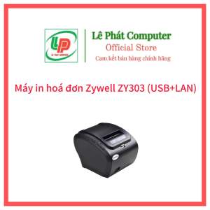 Máy in hoá đơn Zywell ZY303 (USB+LAN) - Hàng chính hãng - Bảo hành 12 Tháng - Mới 100%