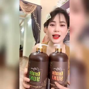 Dầu gội xả YUKI Collagen Keratin 2000ML | Giảm Rụng Tóc Kích Mọc Tóc Phục Hồi Tóc Hư Tổn Mềm mượt